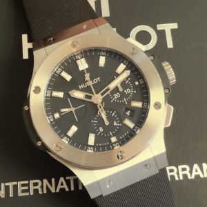 HUBLOT BIG BANG 44MM STEEL CHRONO FULL SET REF 301.SX.1170.RX – Image 9